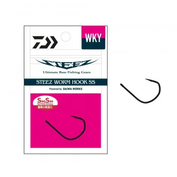 STEEZ WORM HOOK SS WKY #1/0 (17700-100) 