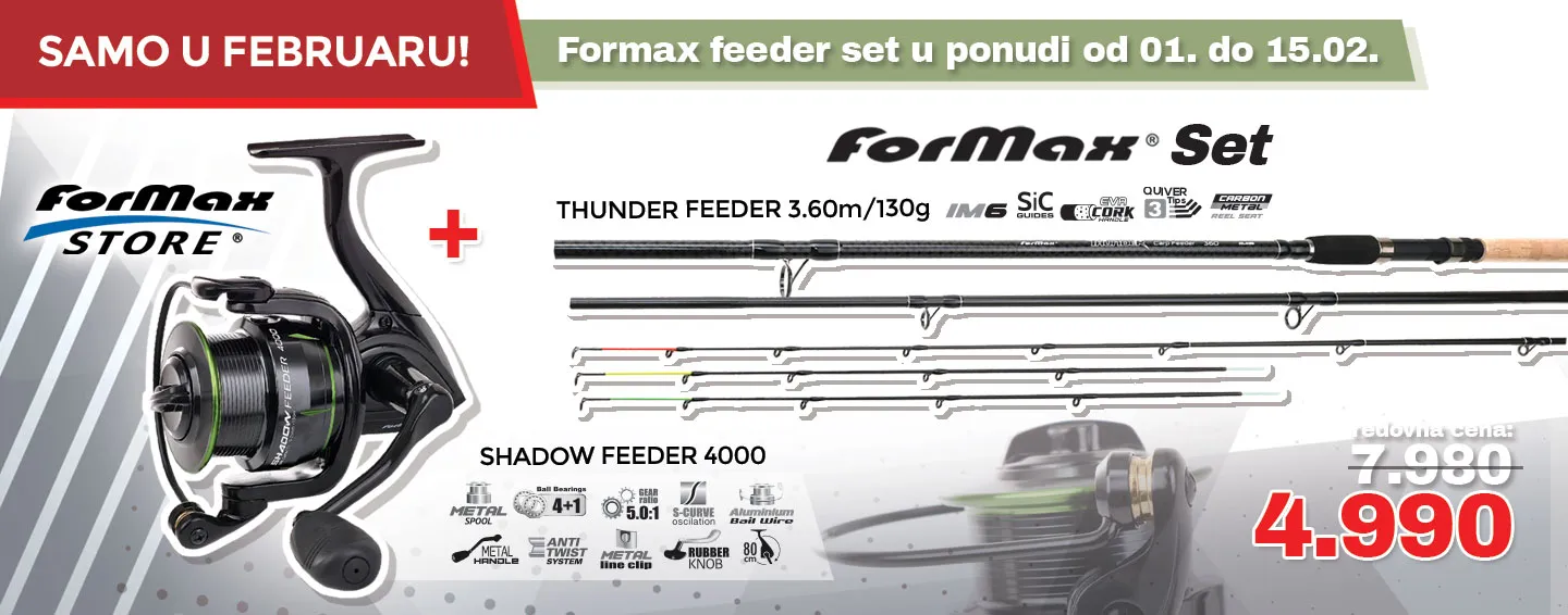 Akcija u februaru - Formax feeder set