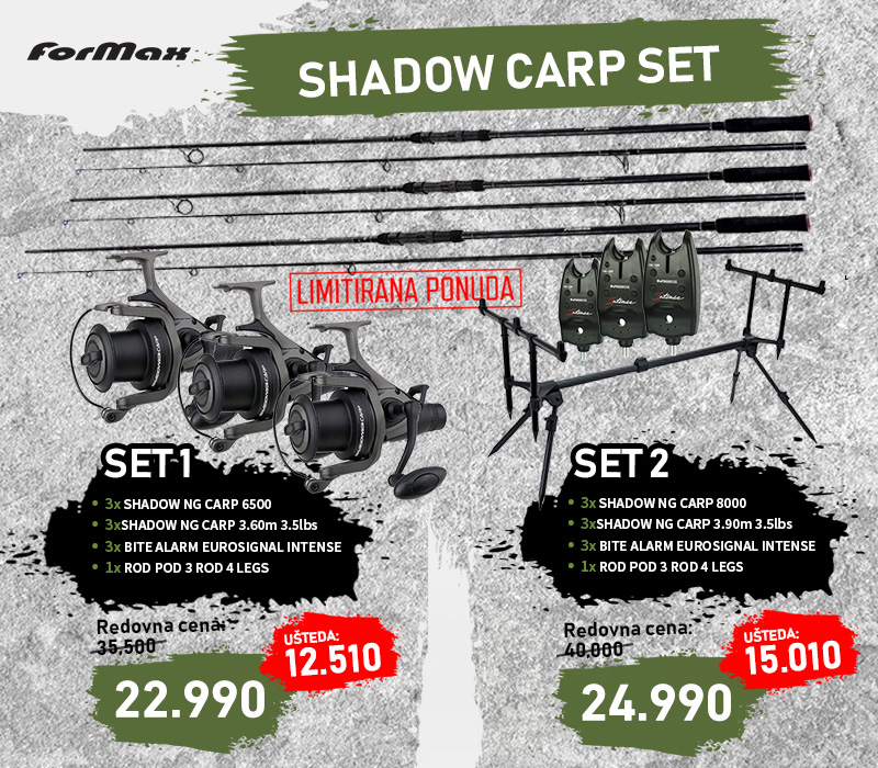 SHADOW Carp setovi