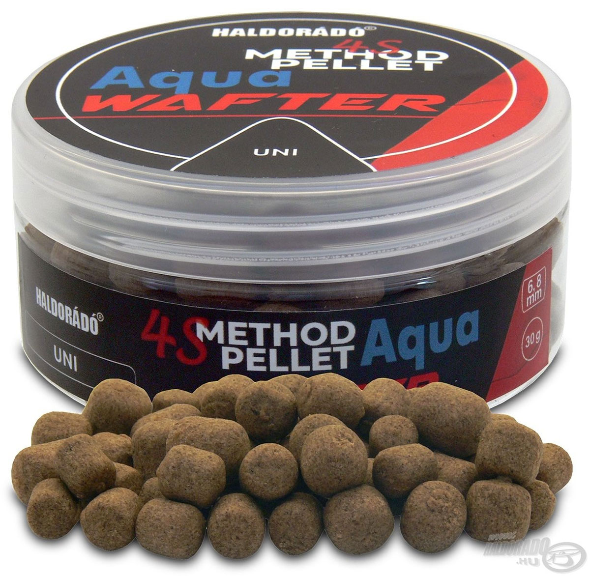 Japan 4s Method In Store HALDORADO 4S METHOD PELLET AQUA WAFTER 6, 8mm - UNI 30g | Formax Store