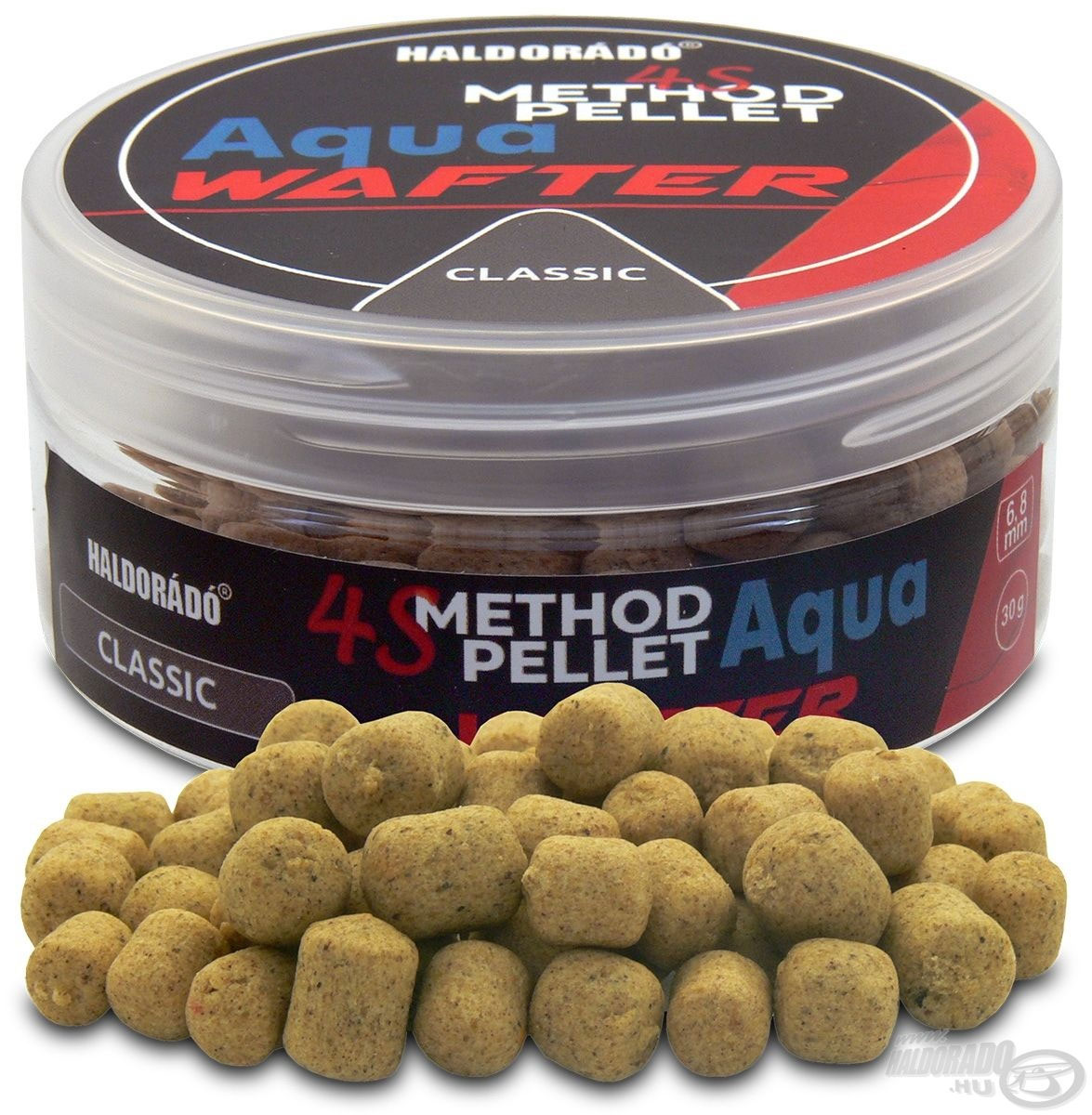 Japan 4s Method In Store HALDORADO 4S METHOD PELLET AQUA WAFTER 6, 8mm - CLASSIC 30g | Formax Store