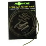 LEAD SYSTEM Lead Clip Action Pack - Weedy Green (KLCAPW) 