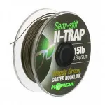 N-TRAP SEMI-STIFF HOOKLINK 20lb 20m WEEDY GREEN (KNT05) 