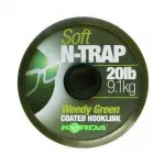 N-TRAP SOFT HOOKLINK 30lb 20m WEEDY GREEN (KNT03) 