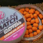 MATCH DUMBELL WAFTERS 8mm ORANGE CHOCOLATE (MM3105) 