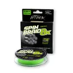 ATTACK SPINBRAID X8 150m 0.12mm Fluo Green 