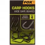 Fox Carp Hooks - Wide Gape - size 8 (CHK230) 