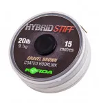 HYBRID STIFF GRAVEL BROWN 20lb - 15m (KHY6) 