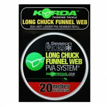 LONG CHUCK FUNNEL Web 4 Season HEXMESH - 20m refill (KLCH20) 