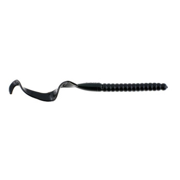 POWERBAIT POWER WORMS 18cm BLACK (1307475) 