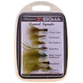 SIGMA FLY SELECTION 4 DAMSEL NYMPHS (1155010) 