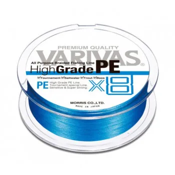 HIGH GRADE PE X8 OCEAN BLUE 150m #2 - 0.235mm 