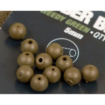 RUBBER BEAD BROWN 5mm (K5RBB) 