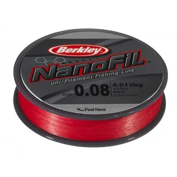 NANOFIL 125m 0.22mm LV RED (1294674) 