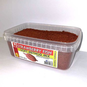 SOFT METHOD MIX 600g STRAWBERRY FISH 