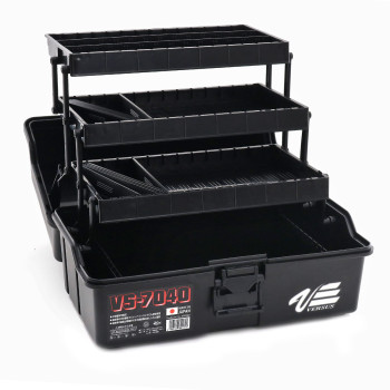 PLASTIC BOX VS-7040 Black 