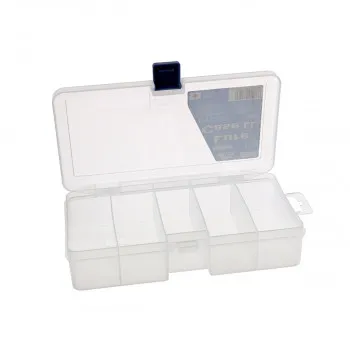 PLASTIC BOX LURE CASE LL (L-LL) Clear 