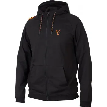 Fox collection Black / Orange LW hoodie - XL (CCL028) 