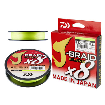 J-BRAID GRAND X8E 0.22mm-135m CH (12797-022) 