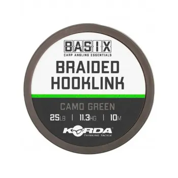 BASIX BRAIDED HOOKLINK 25lb 10m (KBX013) 
