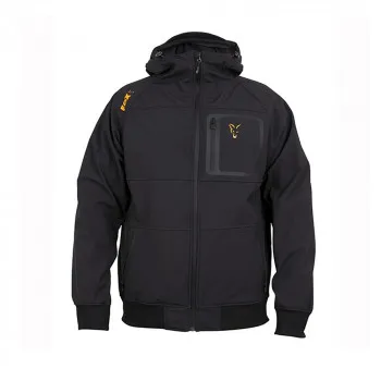 Fox collection Black / Orange Shell hoodie - M (CCL086) 
