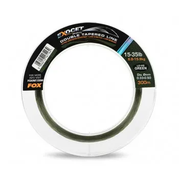 Exocet Pro (Low vis green) double tapered line 0.26mm-0.50mm x 300m (CML191) 