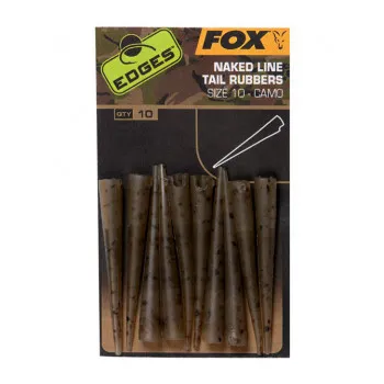 Edges Camo Naked Line tail rubbers size 10 x 10 (CAC777) 