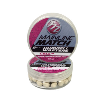 MATCH DUMBELL WAFTERS 10mm WHITE - CELL 10mm (MM3114) 