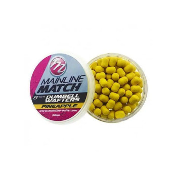 MATCH DUMBELL WAFTERS 10mm YELLOW - PINEAPPLE 10mm (MM3116) 