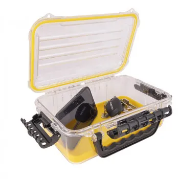 GUIDE SERIES WATERPROOF CASE MEDIUM YELLOW/CLEAR (PMC146000) 