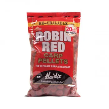DYNAMITE BAITS Robin Red Carp Pellets 20mm (Pre-Drilled) 900g (DY085) 