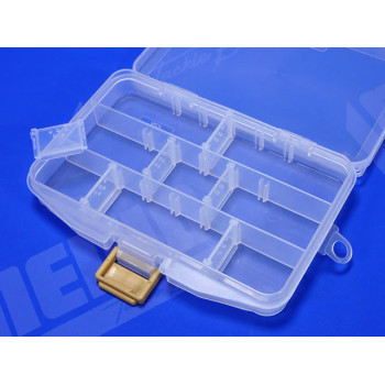 PLASTIC BOX WORM CASE F (W-F) Clear 