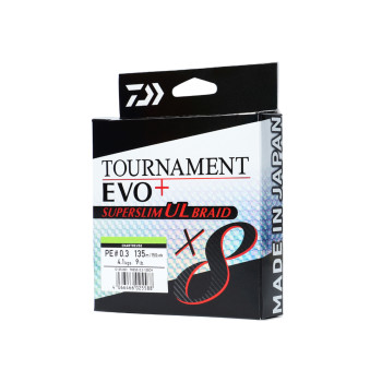 TOURNAMENT X8 EVO+ SUPER SLIM UL Braid PE 0.5 -135m CH (12125-005) 