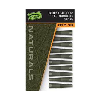 Naturals Sz 10 Slik Lead Clip Tail Rubber (CAC832) 
