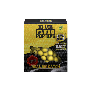 SBS Fluro Pop Ups Garlic (pink) 10,12,14mm 100g 