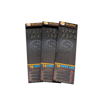 GURU SUPER LWG BAIT BAND RIGS 6 INCH SIZE 12 (0.17mm) (GRR263) 
