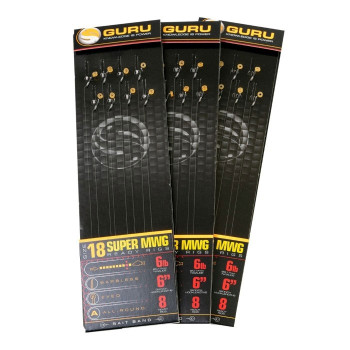 GURU SMWG BANDED READY RIGS 6 INCH SIZE 16 (0.19mm) 2mm BAND (GRR259) 