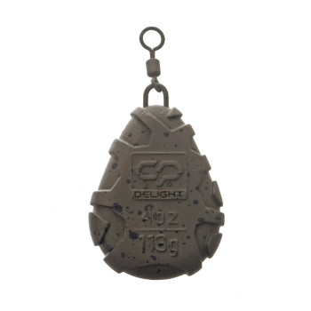 DELIGHT FLAT PEAR SWIVEL LEAD 4.0oz/113g (CPDTFPS113) 