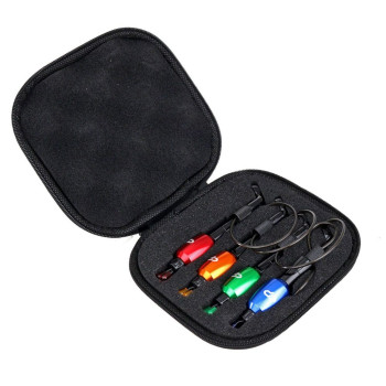 HARPAX Bite Indicator SET 4pcs (R+G+B+Y), + sinkers 2x9g (CPHXBIS4) 