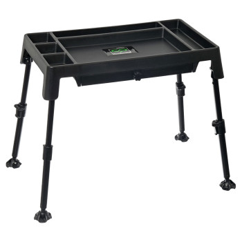 DELIGHT CARP BIVVY TABLE WITH RIG BOX BLACK (CPRP07BT) 