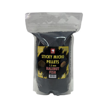 STICKY MICRO PELLET 1.5mm HALIBUT FISH 