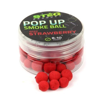 Pop Up Smoke Ball 8-10mm 10g Strawberry (SP172920) 