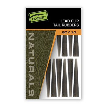Edges Naturals Lead Clip Tail Rubbers (CAC997) 