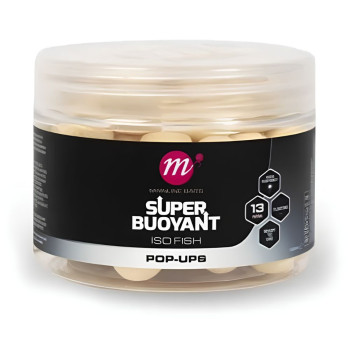 ISO FISH SUPER BUOYANT POP-UPS - 13mm - WHITE (M21095) 