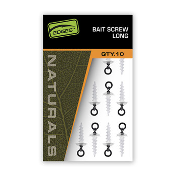 Edges Bait Screw short 9mm x 10pcs (CAC958) 