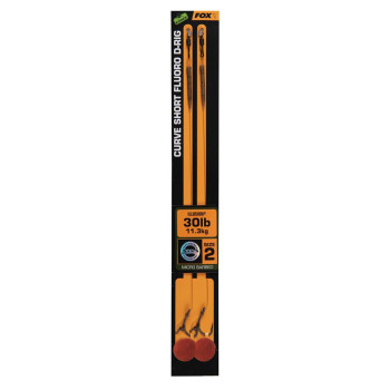 Curve Short Fluoro D-rig size 2 30lb (CCR183) 