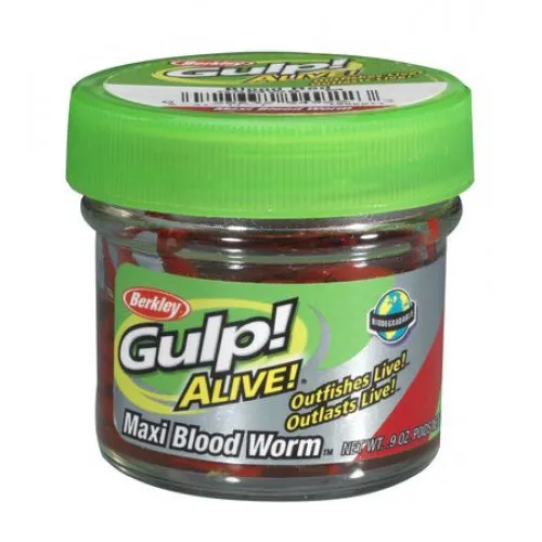 GULP ALIVE BLOODWORMS LARGE (1236977) 