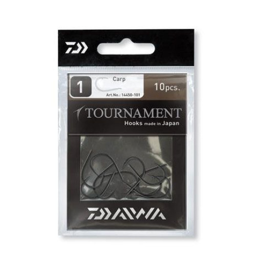 TOURNAMENT CARP HOOK SIZE 2, LOOSE (14450-102) 