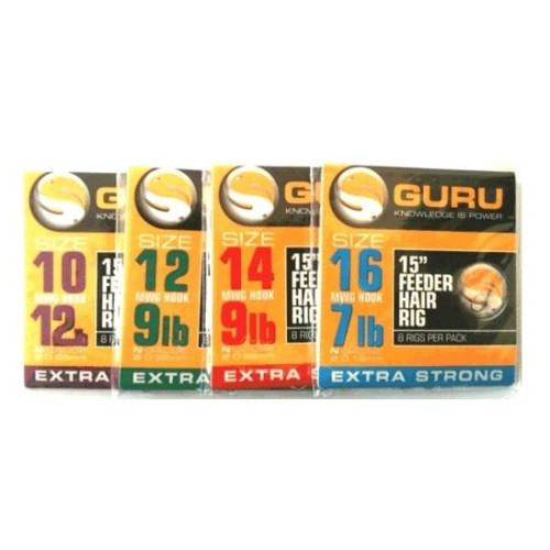 GURU FEEDER HAIR RIG 15