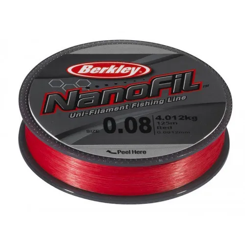 NANOFIL 125m 0.22mm LV RED (1294674) 